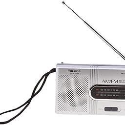 Portable Pocket Mini Radio, BC-R21 FM/AM Operated by 2 AA Battery with Headphone Jack Port Radio. Designed for Life and Convenience (Sliver)-19