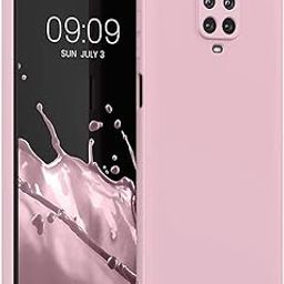 LIRAMARK Silicone Soft Back Cover Case for Xiaomi Redmi Note 10 Lite/Redmi Note 9 Pro/Redmi Note 9 Pro Max/Poco M2 Pro (Pink)-image-76