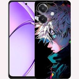OggyBaba Gojo Sararo Oppo A3x 5g Mobile Back Skin Rear Screen Guard Protector Film Wrap (Coverage - Back+Camera+Sides)-image-49