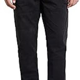 Men's Regular Fit Washed Cargo Pants (Pure Cotton | Relaxed Fit)-image-23