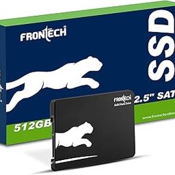 FRONTECH 512GB Internal SSD, 2.5 SATA3, Low Energy Consumption, Ultra Fast with Read/Write Speed Upto 500/460 Mbps, (SSD-0049, Black & White)-image-60