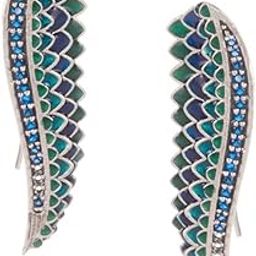 shaya by CaratLane Oxidised Owning My Weird Humour Earrings in 925 Silver for women-picture-23