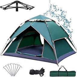 BOLDESCAPE 3-4 Persons Camping Tent, Waterproof for Adults - Spacious Outdoor Tent House for Camping. Durable Tent House for Camping, Perfect for Your Next Adventure (New), Polyester, Green-image-55