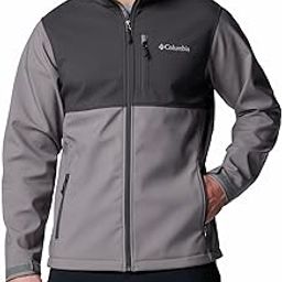 Men Black Omni Shield Ascender Softshell Wind and Water Resistant Jacket, L-image-56