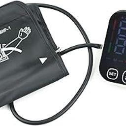 Dishan Upper Arm Oscilometric Digital Blood Pressure Monitor/Heart Rate Machine & Pulse Checking meter Accurate Home Monitoring Bp Monitor (Black)-11