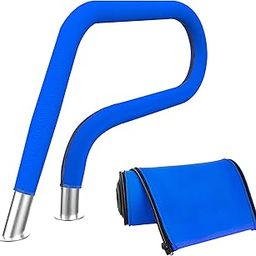 Pool Railing Covers-6 Feet Zippered Swimming Pool Handrail Covers-Neoprene Hand Grip Rail Slip Cover for Inground Swimming Pool Ladder Handles-18