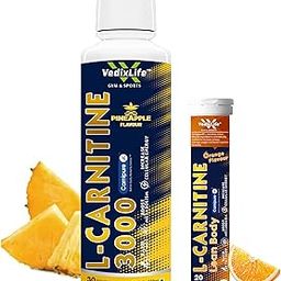 L-Carnitine 3000 mg Liquid 450 ml, with Effervescent Tablet | Helps Convert Fat into Energy.-picture-6