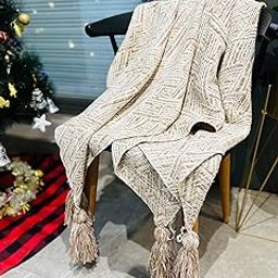 AWARD VELVETS Soft and Breathable Throw for Home Couch Sofa, Bed Decor | Skin Friendly | Suitable for All Seasons (Color- Beige)-30