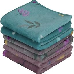 Microfiber 400 GSM Women's & Baby Handkerchiefs - Extra Soft, Lightweight, and Super Absorbent Rumal for Girls, Kids, and Women (25x25 cm.) Set of 6-image-120