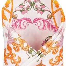 Men White Print Party Pocket Square-image-102