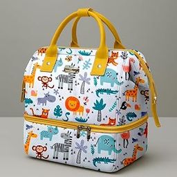 StarAndDaisy Bag for Mothers for Travel, Newborn Baby Diaper Bags with Insuleted Compartment & Multiple Pockets, 12 liter Enhanced capacity, Aesthetically Handcrafted with Love & Cuteness-picture-28