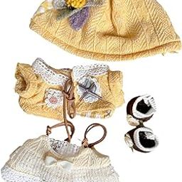 CALANDIS™ 20cm Plush Doll Clothes Dress Doll Accessories Clothing Fashion Doll Clothes-image-25