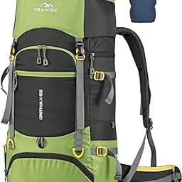 GRITMAX 55 Litre Travel Bag Front & Top Open Backpack for Hiking Trekking Camping, Rucksack Bag for Men & Women with Rain Cover and Shoe Compartment SHK017, 3 Year Warranty-49