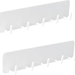 Kepzell Magnetic Key Holder for Fridge with 5 Hooks Strong Magnetic Key Hanger Hooks Organizer, Magnent Key Rack for Kitchen Metal Door Garage Grill Tools Coat Towel Purse (1)-image-39