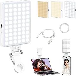 N-ABLE Magnetic LED Portable Light with Clip for Phone, Laptop, and Camera | 3 Light Modes | Dimmable | Built-in 1000 mAH Type-C Rechargeable Battery | Zoom Calls, Selfies, Product Photography-image-29