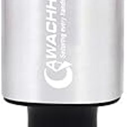 QAWACHH® 2-in-1 Car Air Purifier & Dual USB Car Charger with USB Cable(Metallic Silver)-picture-22