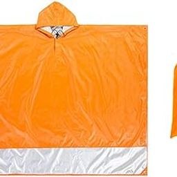 ™ Rain Poncho Water Resistant Emergency for Climbing Outdoor Activities Riding Orange | Coats & Jackets | Mens Clothing-55