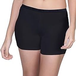 Women Boyshorts Panties, Bloomers for Women's with Good Hip Coverage & Inner Elastic, Seamless, High Rise Underwear Shorts - (Pack of 1 & 2) Solid Colors-image-81