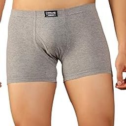 Men's Solid Cotton Trunk (Colour May Vary)-48