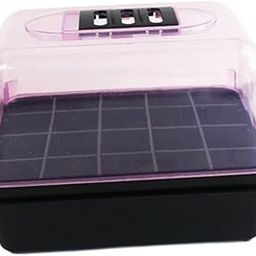 Seedling Starting Tray with 20 Cells Mini Greenhouse Multipurpose 22x16x16cm-image-79