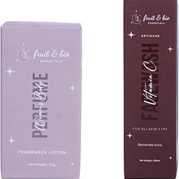 Combo Pack of 2 – Women's Body Perfume Lotion 50g and Vitamin C Face Wash 100ml for Hydrated, Radiant Skin with Refreshing Fragrance-image-39