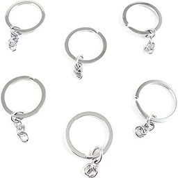 eshoppee DIY kit, 6 pcs Key Chain,Keyring Making Material Metal Rings for Keychain Making, Art and Craft Making,DIY kit-image-35