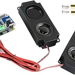 WM8960 Audio HAT Module for Raspberry Pi 4B/3B+/3B/2B/B+/A+/Zero/Zero W/Pi Zero WH,WM8960 Hi-Fi Sound Card HAT Stereo CODEC, Play/Record-7