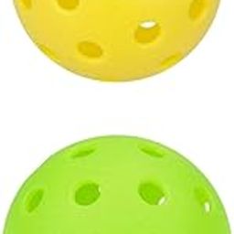 MERISHOPP Pickleball Ball Durable for Indoor Outdoor Training Pickleball | Sports Equipment | Outdoor Sports Gear | Exercise Gear-image-45