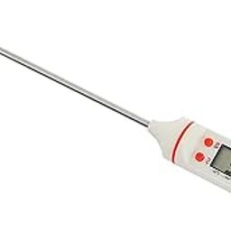 Konvio Kitchen Cooking Digital Multi-Functional Thermometer with Instant Read, Long Probe, LCD Screen, Best for Food, Meat, Milk, and Water (Battery Included)-5