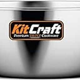 KitCraft Platinum Triply Stainless Steel Tasla/Tasra – 20 cm (1.5 L) | Induction,Gas Friendly, 5 Years Warranty-image-21