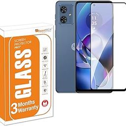 OpenTech® Military-Grade Tempered Glass Screen Protector Compatible For Motorola Moto G54 / Moto G73 / Moto G32 / Moto G14 / Moto G62 (6.5 Inches) With Edge To Edge Coverage And Easy Installation Kit for Smartphone-image-2
