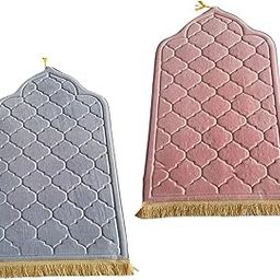 2Pcs Portable Prayer Mat Collectible Floor Carpet Area Rug-image-67