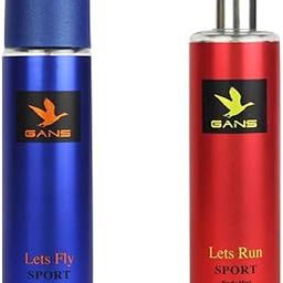 Gans Sports Body Mist Lets Fly Men 150ML and Sports Body Mist Lets Run Men 150ML Combo Pack 2 Set-image-93