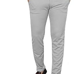 Solid || Slim Fit Pant || Lycra Blend Trouser for Men|| Single Botton-image-51