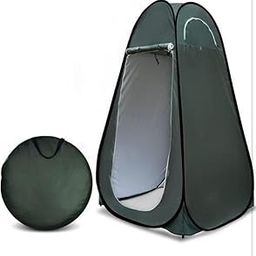 SHOPECOM Privacy Tent Shower Tent Portable Outdoor Camping Bathroom Toilet Tent Changing Dressing Room Shelters Room for Hiking and Beach‚ UPF 40+ Waterproof with Carry Bag(Green)(120X120X190 cm)-image-31