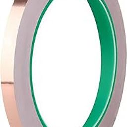 The Karigari Studio Sai Mosaic Art Copper Foil Adhesive Tape for Stain Glass and Soldering - 6mm x 32 meter (104 ft)-image-68