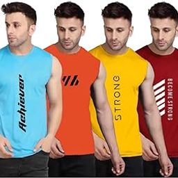 Regular Fit Vets for Men Multiporpose Sando for Men for Use in Gym, Running, Outdoor Baniyan for Men Sleeveless Undershirts for Men-image-88