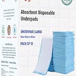 Medisky Premium Plus Disposable Underpad Sheet 90cmx60cm | Anti-Leakage Protection | Waterproof Bed Protector Sheet | Super Absorbency | Incontinence Pads (20)-picture-32