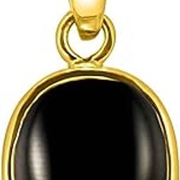 3 to 12.50 ratti Original Black Onyx Pendant Black Onyx Pendant for Men and Women haqiq Stone pendent-11