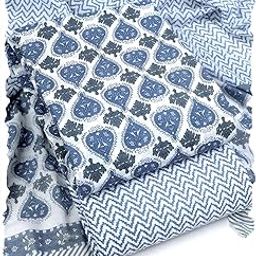 Women's Cotton Stitched Printed Salwar Suit Dress Material-image-32