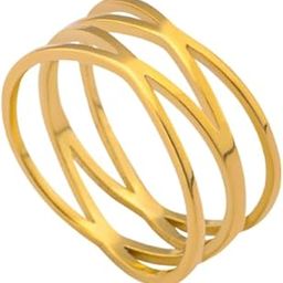 Twist Cross Ring for Women (Size- 7,8) - Gift for Girls & Women-image-16