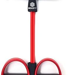 Boldfit Rubber Tummy Trimmer for Men & Women - Ab Exercise Equipement, Abdominal Workout Tummy Trimmer for Home & Gym Use - Stomach, Abs, Belly Exercise., Red and Black-14