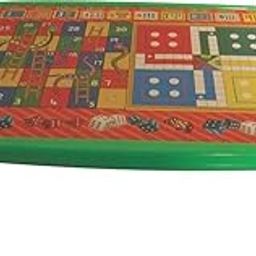 SANJU Ludo,Snakes & Ladders Printed Plastic Kids Table with Side Storage for Eating, Study, Art & Craft, Games, Drawing (Pack Off 1 Table)-picture-17