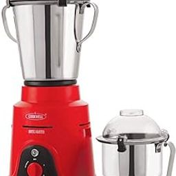 Cookwell Commercial Mixer Grinder 1500 W for Cafes, Restaurants, Hotels, Canteens (2 HP - 2 Jar), Red-picture-10