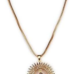 Micro Gold Plated Peacock Pendant Flexible Chain Necklace-image-52