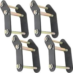 Maruti Gypsy 4 Inch Shackle Kit Heavy BLACK COLOUR MADE Nut Bolt | Shackle Kit Lift Compatible with Maruti Gypsy | Gypsy Spare Parts | Gypsy Accessories-image-79