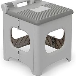 Mini Folding Stool for Camping and Hiking, Collapsible Heavy Duty Plastic Portable Stool Kids & Adults Lightweight Outdoor Chair for Home, Kitchen, Bathroom, Garden & Outdoor (1Pcs)-image-93