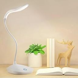 TECKIDO LED Desk Lamp, Flexible Gooseneck, Touch Control, White-21