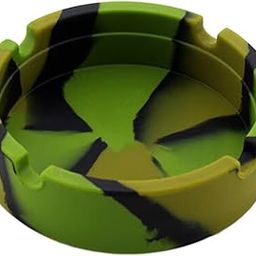 CALANDIS Creative Environmental Camouflage Silicone Ashtray Green Camo-49