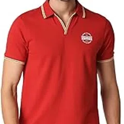 being human Men's Geometric Regular Fit T-Shirt-picture-0